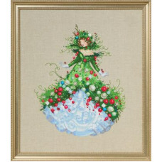 MD197 Mirabilia Designs Схема для вишивки рахунковим хрестиком - Веселого веселого Merry Merry 31x38 см, папір