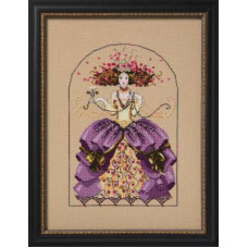 MD198 Mirabilia Designs Схема для вишивки рахунковим хрестиком - Імператриця The Empress 22x33 см, папір