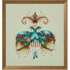 MD203 Mirabilia Designs Паперова схема для вишивки рахунковим хрестиком - Coco Коко, 28x30 см