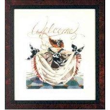 MD36 Mirabilia Designs Схема для вишивки рахунковим хрестиком - Реверанс савани Savannah's Curtsy 30x38 см, папір