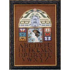 MD46 Mirabilia Designs Схема для вишивки рахунковим хрестиком - Новий семплер Le Nouveau Sampler 26x40 см, папір