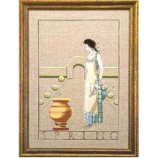 MD53 Mirabilia Designs Схема для вишивки рахунковим хрестиком - Весна в моєму саду Spring In My Garden 29x42 см, папір