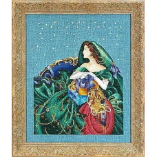 MD6 Mirabilia Designs Схема для вишивки рахунковим хрестиком - Різдвяна елегантність Christmas Elegance 26x33 см, папір