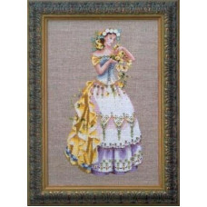 MD60 Mirabilia Designs Схема для вишивки рахунковим хрестиком - Квітучий урожай Blossom Harvest 19x34 см, папір