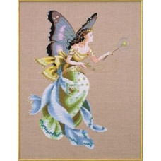 MD63 Mirabilia Designs Схема для вишивки рахунковим хрестиком - Садова Фея Cottage Garden Fairy 34x43 см, папір