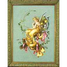 MD67 Mirabilia Designs Схема для вишивки рахунковим хрестиком - Лісова фея Woodland Fairie 27x39 см, папір