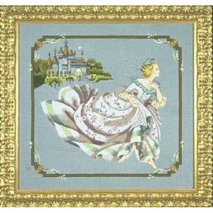 MD69 Mirabilia Designs Схема для вишивки рахунковим хрестиком - Попелюшка Cinderella 39x43 см, папір