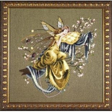 MD80 Mirabilia Designs Схема для вишивки рахунковим хрестиком - Замріяна Фея The Dreaming Fairy 35,5x33 см, папір