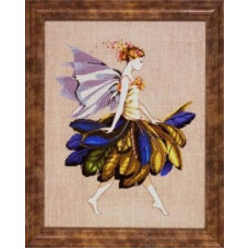 MD83 Mirabilia Designs Схема для вишивки рахунковим хрестиком - Фея з пір'ям Feather Fairy 31x39 см, папір
