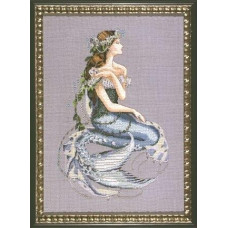 MD84 Mirabilia Designs Схема для вишивки рахунковим хрестиком - Зачарованн Русалка Enchanted Mermaid 27x42 см, папір