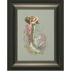 MD92 Mirabilia Designs Схема для вишивки рахунковим хрестиком - Русалка південних морів The South Seas Mermaid 22x35 см, папір