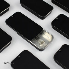 МГ/black (гольниця) Кольорова - Гольниця металева магнітна, 6x3,4x1 см (чорна)