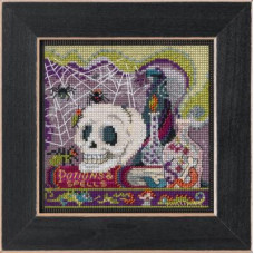 MH142222 Mill Hill Набір для вишивки рахунковим хрестиком + бісером - Зілля та заклинання Potions & Spells 13x13 см, перфорований папір