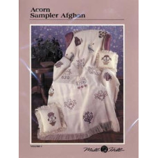 MHP1 Mill Hill Буклет паперових схем для вишивки рахунковим хрестиком - Acorn Afghan Sampler