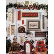 MHP100 Mill Hill Буклет паперових схем для вишивки рахунковим хрестиком - Santa Noel