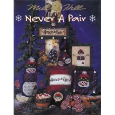 MHP59 Mill Hill Буклет паперових схем для вишивки рахунковим хрестиком - Never A Pair