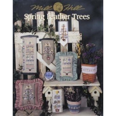 MHP63 Mill Hill Буклет паперових схем для вишивки рахунковим хрестиком - Spring Feather Trees