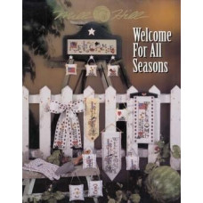 MHP64 Mill Hill Буклет паперових схем для вишивки рахунковим хрестиком - Welcome For All Seasons