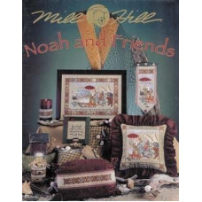 MHP71 Mill Hill Буклет паперових схем для вишивки рахунковим хрестиком - Noah & Friends