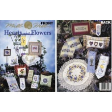 MHP92 Mill Hill Буклет паперових схем для вишивки рахунковим хрестиком - Hearts And Flowers