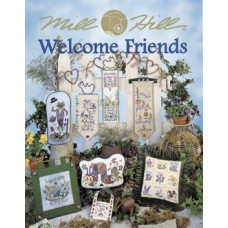 MHP96 Mill Hill Буклет паперових схем для вишивки рахунковим хрестиком - Welcome Friends