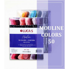 Набір муліне Luca-S 50 кольорів (50шт/8м)