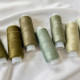 Набір ниток швейних універсальних №40 Омега 120, Хакі мікс, 10 шт, намотка 200 м, LUTS textile