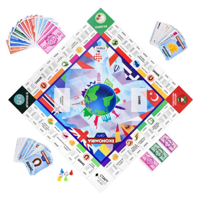 31028 Strateg Настільна гра - Економіка світу (Стратег)