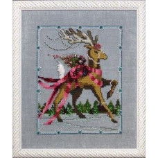 NC115 Nora Corbett Схема для вишивки рахунковим хрестиком - Денсер Dancer 13x16 см, папір