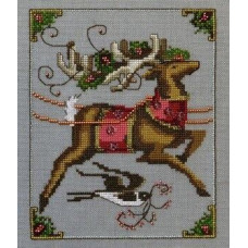 NC118 Nora Corbett Схема для вишивки рахунковим хрестиком - Купід Cupid 13x16 см, папір