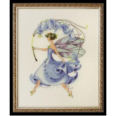 NC134 Nora Corbett Схема для вишивки рахунковим хрестиком - Пролісковий весняний сад Bluebell Spring Garden 17x24 см, папір