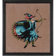 NC208 Nora Corbett Схема для вишивки рахунковим хрестиком - Емі Emi 20x22 см, папір