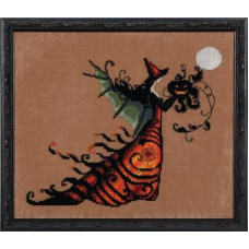 NC219 Nora Corbett Схема для вишивки рахунковим хрестиком - Електра Electra 27x22 см, папір