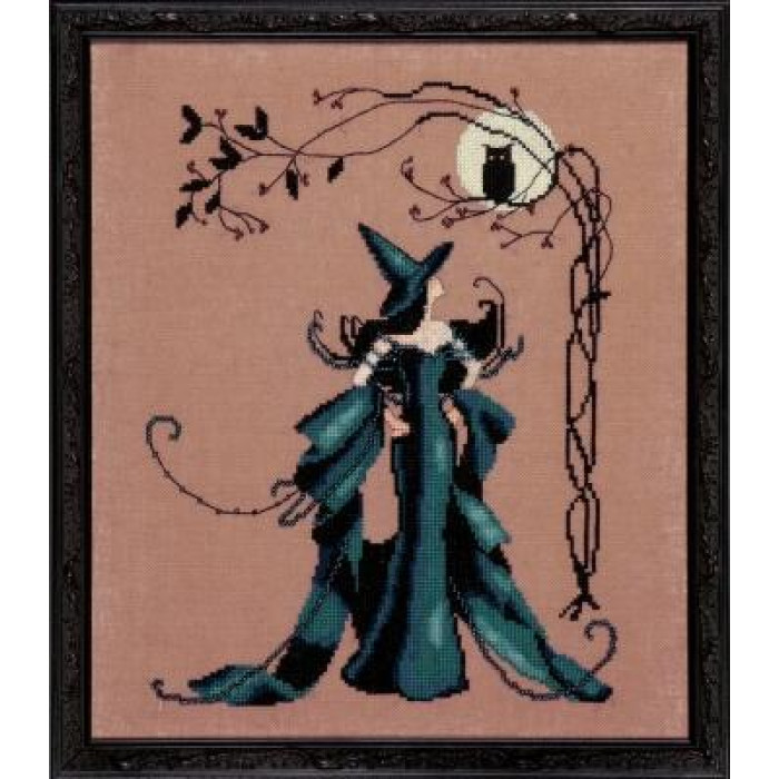 NC221 Nora Corbett Схема для вишивки рахунковим хрестиком - Мінерва Minerva 20,5x27 см, папір