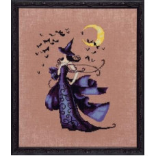 NC222 Nora Corbett Схема для вишивки рахунковим хрестиком - Ворони Raven 17,5x23 см, папір