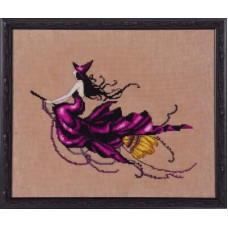 NC224 Nora Corbett Схема для вишивки рахунковим хрестиком - Єва Eva 25x18 см, папір