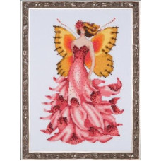 NC229 Nora Corbett Схема для вишивки рахунковим хрестиком - Наперстянка Foxglove 17x25,5 см, папір