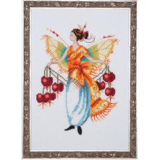 NC230 Nora Corbett Схема для вишивки рахунковим хрестиком - Кровоточить серце Bleeding Heart 17x23 см, папір