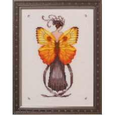 NC239 Nora Corbett Схема для вишивки рахунковим хрестиком - Мис Сонячне затемнення Miss Solar Ellipse 16x22 см, папір