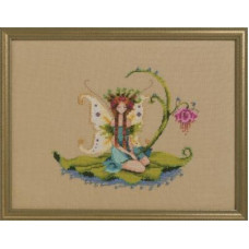 NC266 Nora Corbett Схема для вишивки рахунковим хрестиком - Фея води Water Sprite 20x17 см, папір