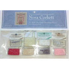 NC283E Набір матеріалів (Embellishment Pack) до схеми The Pink Edwardian House Рожевий едвардіанський будинок Nora Corbett