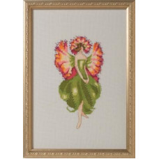 NC287 Nora Corbett Схема для вишивки рахунковим хрестиком - Подружка нареченої Primrose Bridesmaid 11x20 см, папір