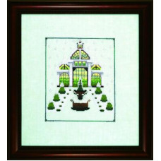 NC306 Nora Corbett Схема для вишивки рахунковим хрестиком - Консерваторія Conservatory 14x17,5 см, папір