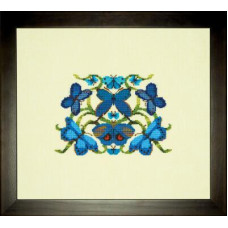 NC327 Nora Corbett Схема для вишивки рахунковим хрестиком - Класні метелики Cool Butterfies 22x15,5 см, папір