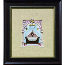 NC356 Nora Corbett Схема для вишивки рахунковим хрестиком - Головна спальня The Master Bedroom 11,5x15 см, папір