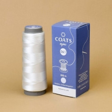 Nymo 061 U2703/500 m Нитка для бісеру Coats Nymo 061, 500 м, білий, бобина