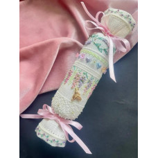 П-1 Леля Набір для вишивки декоративними стібками - Колібрі та гліцинія 20x30 см, Sotema Ecru 30ct