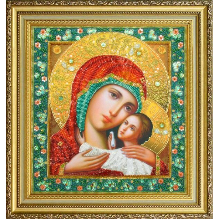Р-313 Касперівська Ікона Божої Матері. Картини бісером. Набір для вишивання бісером