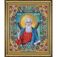 Р-433 Святий Апостол Андрій Первозванний. Картини бісером. Набір для вишивання бісером