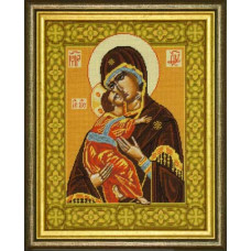 P06 Образ Володимирської Божої Матері. Чарівниця. Канва з нанесеним малюнком